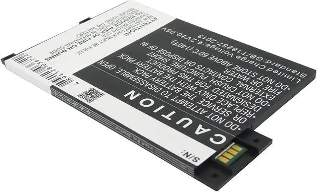 Alt view image 5 of 6 - Replacement Battery for AMZ K 3, K III, K 3 Wi-fi, Compatible with K 3G, Graphite, fits Part No 170-1032-00, 170-1032-01, GP-S10-346392-0100, S11GTSF01A, Ebook eReader Battery 3.7V 1900mAh