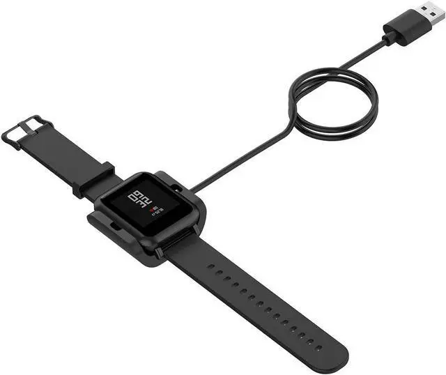 Alt view image 6 of 7 - 2-Pack Charger Compatible with Amazfit bip S Charger Replacement Charging Dock 3.3ft USB Cable for Amazfit Bip S A1805