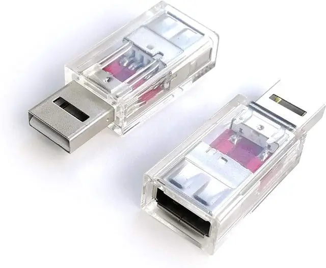 Alt view image 2 of 5 - PortaPow USB-A Data Blocker (Twin Pack)  Protect Against Juice Jacking