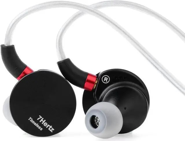 Main image of 7HZ Timeless in Ear Monitor, 14.2mm Planar HiFi in-Ear Earphone with CNC Aluminum Shell, Detachable MMCX Cable (3.5mm)