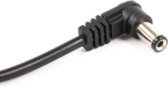 Alt view image 3 of 4 - USB to Barrel Cable USB to 5.5mm/2.1mm Angled 5V DC Power Cable (Right Angled