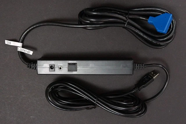 Alt view image 2 of 5 - VeriFone Cable for MX8xx Series: Ethernet USB- Device Blue (CBL-23741-02-R)