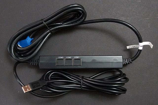 Main image of VeriFone Cable for MX8xx Series: Ethernet USB- Device Blue (CBL-23741-02-R)