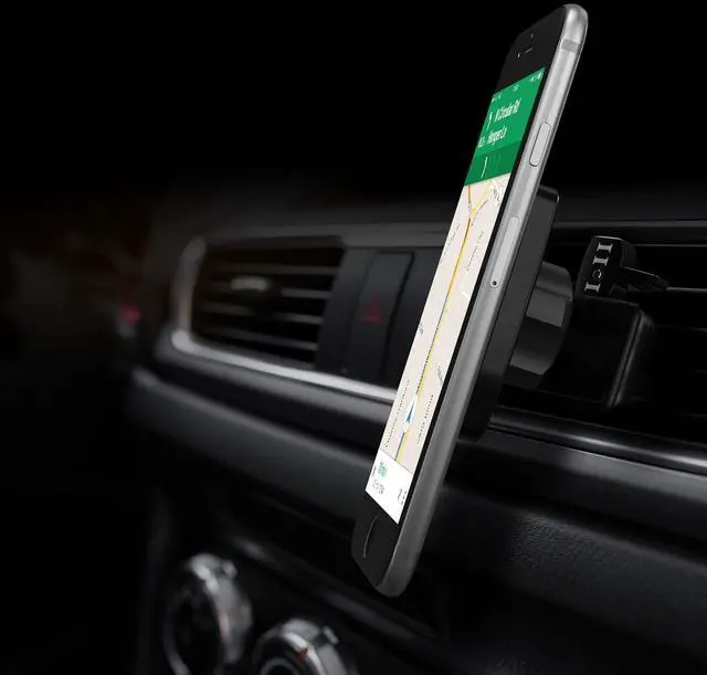 Alt view image 7 of 7 - WUTEKU Magnetic Cell Phone Vent Holder Kit for Car - Works on All Vehicles, Phones and Tablets - Best Vent Mount - Compatible with iPhone XR, XS, 8, 7 and Galaxy S9, S8 by Pro Driver