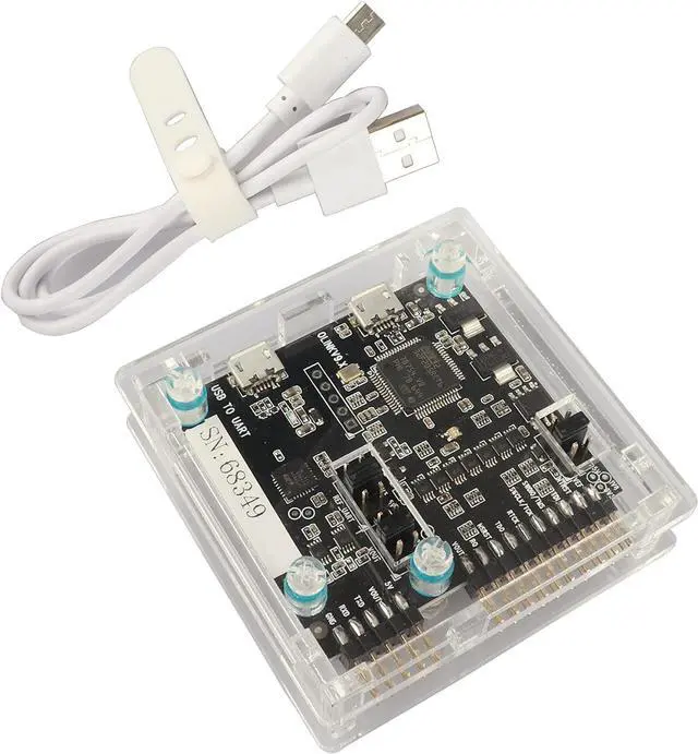 Main image of High Speed USB JTAG Emulator Debugger Programmer V9,CP2102 USB to 5PIN UART TTL,Support 1.8V 3.3V 5V, ARM ARM9 ARM7 Cortex M0/M1/M3/M4, Cortex A5/A8/A9 STM32 STM8 Debug Probes