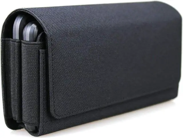 Main image of Dual Phone Holster Pouch Case for 2 Phones, Double Decker Belt Clip Case for iPhone 15 Pro Max 15 Plus 14 Pro Max 14 Plus 13 Pro Max 12 Pro Max 11 Pro Max 8 Plus Samusng Galaxy S24 Ultra S24+