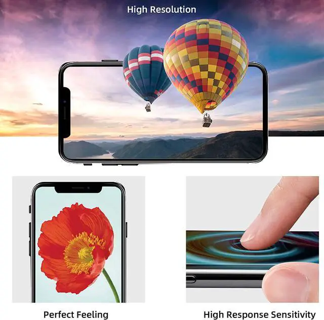 Alt view image 7 of 7 - for iPhone 11 Screen Replacement 6.1 3D Touch Screen LCD Display Digitizer for A2111, A2223, A2221 Cell Phone Repair Kits+ Waterproof Frame Adhesive Sticker+Screen Tempered Protector+Face ID