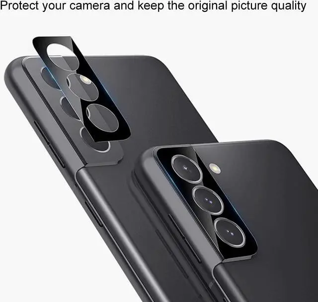 Alt view image 4 of 6 - Ailun Glass Screen Protector for Galaxy S21 5G [6.2 inch] 2Pack + 2Pack Camera Lens Tempered Glass Fingerprint Unlock Compatible 0.33mm Clear Anti-Scratch Case Friendly [Not for Galaxy S21 Plus]