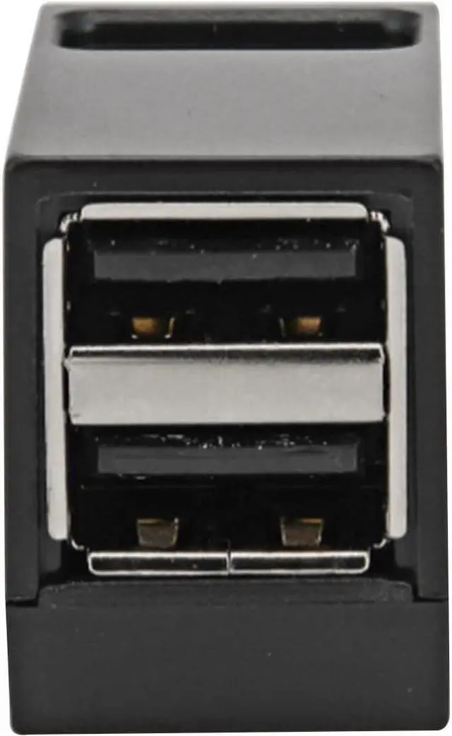 Alt view image 3 of 5 - USB Port Splitter,3 Port USB 2.0 hub Dock [2 Pack] Mini USB Hub, 3 Port 3.0 USB Hub High Speed Splitter Plug and Play, USB Splitter Adapter Portable for PC, Laptop - Black