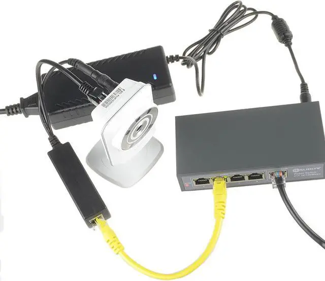 Alt view image 4 of 7 - Active PoE Splitter Power Over Ethernet 48V to 5V 2.4A Compliant IEEE802.3af