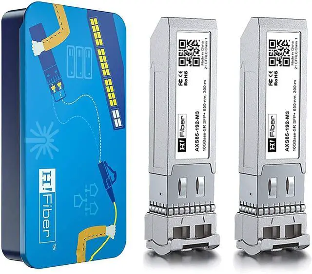 Alt view image 2 of 6 - 10GBase-T Transceiver with 2 Pack 10Gbase-SR Transceivers, Compatible for Cisco SFP-10G-T-S, Meraki MA-SFP-10G-T, MikroTik, Ubiquiti, Unifi, Netgear, D-Link, TP-Link and More