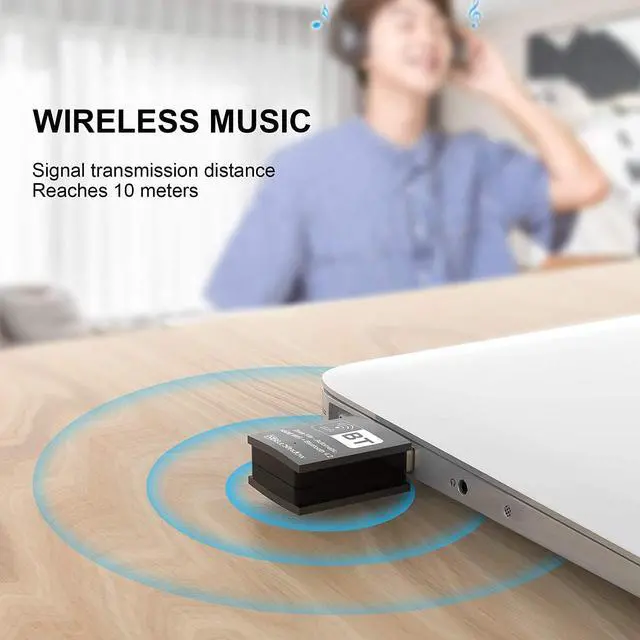 Alt view image 5 of 7 - Blueshadow Mini 2-in-1 USB WiFi Bluetooth Adapter AC600-2.4G/5G Dual Band Wireless Network Adapter for Desktop PC, Bluetooth 4.2, WPA3 Network Security, Supports Windows 11,10, 8.1,8, 7
