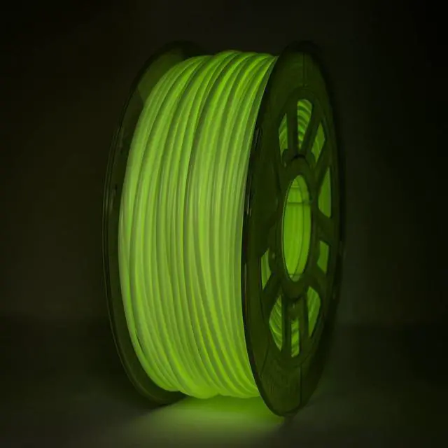 Alt view image 3 of 7 - Gizmo Dorks 3mm (2.85mm) PLA Filament 1kg / 2.2lb for 3D Printers, Glow in The Dark
