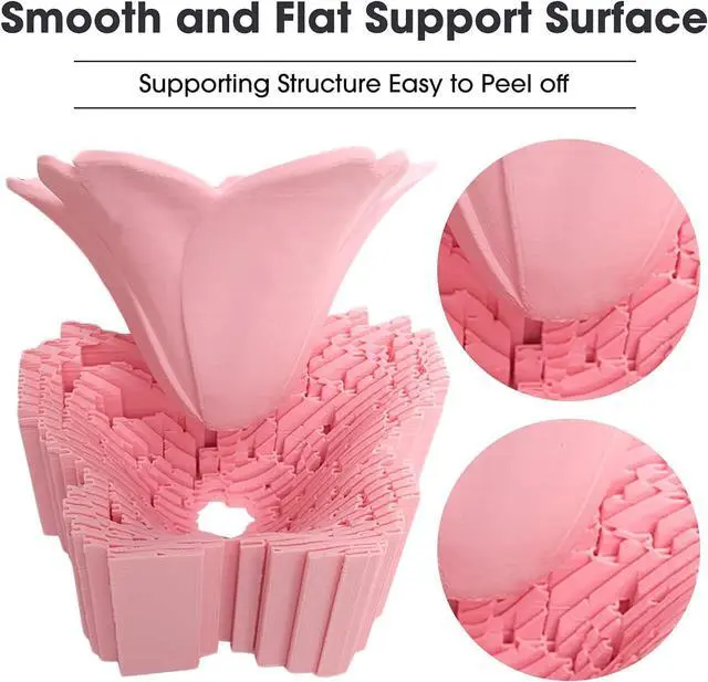 Alt view image 2 of 7 - eSUN Upgraded Matte PLA Filament 1.75mm, Excellent Adhesion Matte 3D Printer PLA Filament, 1KG Spool 3D Printing Filament for 3D Printers, Paper Reel, Deep Black