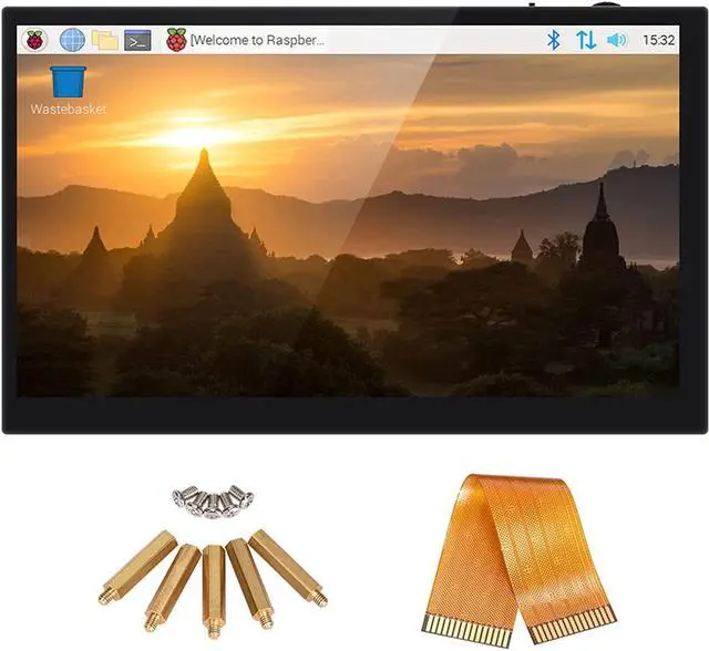 Main image of BIGTREETECH Upgrade PI TFT70 TFT LCD Display DSI 800x480 for Raspberry Pi Model 3D Printer Controller(7in Capacitive Touch Screen) (165X100mm)