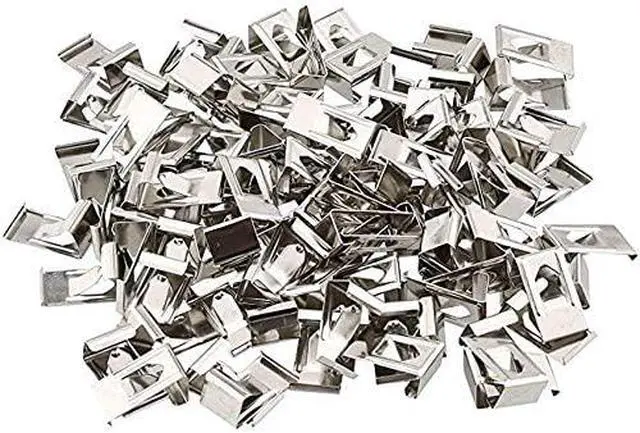 Alt view image 3 of 6 - TBWHL 3D Printer Glass Bed Clips, Metal Spring Clips for Picture Frames