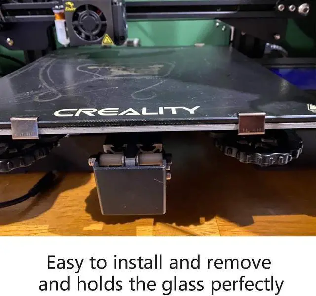 Alt view image 5 of 6 - TBWHL 3D Printer Glass Bed Clips, Metal Spring Clips for Picture Frames