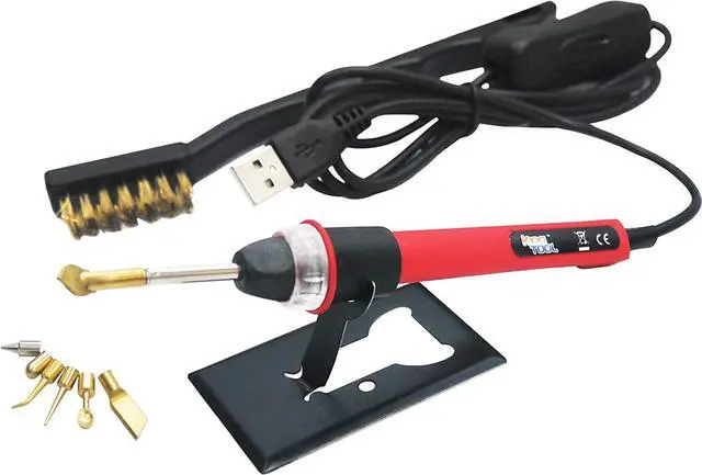Main image of KINGTOOL 3D Printer Accessories Tool Kit, 3D Printing/Modify Finishing Tool, Cleaning Needle, Scarper, (USB Powered) (Scarlett)