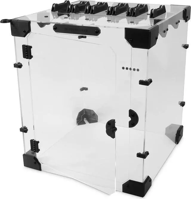 Alt view image 3 of 7 - 3D SOURCERER Universal 3D Printer Enclosure 5mm Plexiglass Kit [540x540x620mm Inner Volume] IKEA Lack PRUSA MK3S/Creality Ender 3/5 Pro | Fire & Dust Proof Constant Temperature Protective Tent Cover