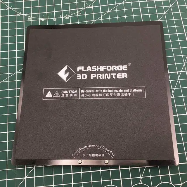 Alt view image 6 of 7 - 3D Printer Parts Flexible Build Plate Kit Replacement for Flashforge Adventurer 3 Series Upgraded Print Platform
