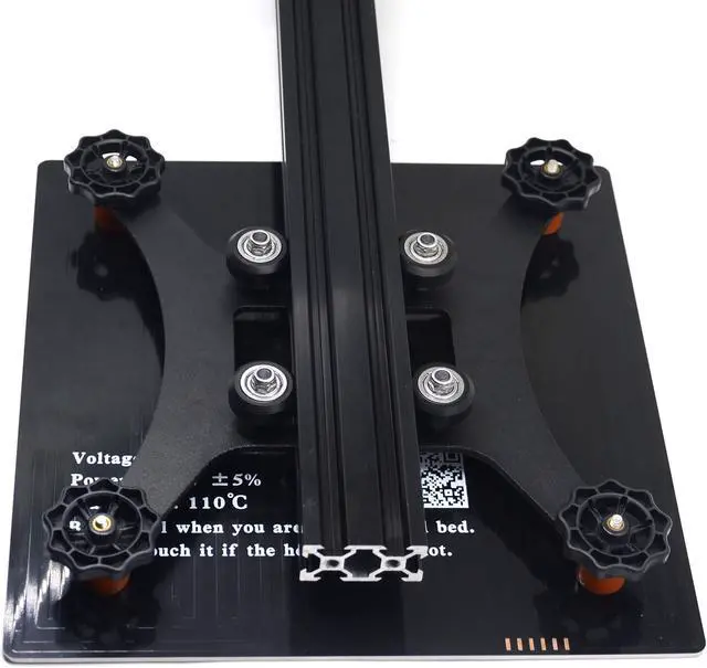 Alt view image 6 of 7 - Modular Y Carriage Plate Upgrade Kit for 2040V Aluminum Profile for 3D Printer