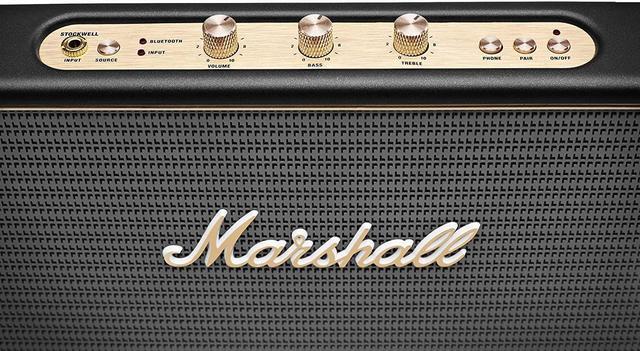  Marshall Stockwell Portable Bluetooth Speaker, Black