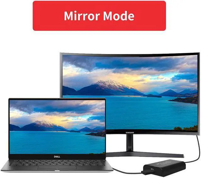 Alt view image 3 of 5 - 3.0 to converter 2.0 3.0 to VGA DVI converter for windows 10/Mac Os. Displaylink 3.0 video converter