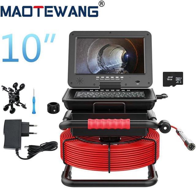 9 inch Sewer Inspection Video Endoscope Pipeline Camera With 512HZ