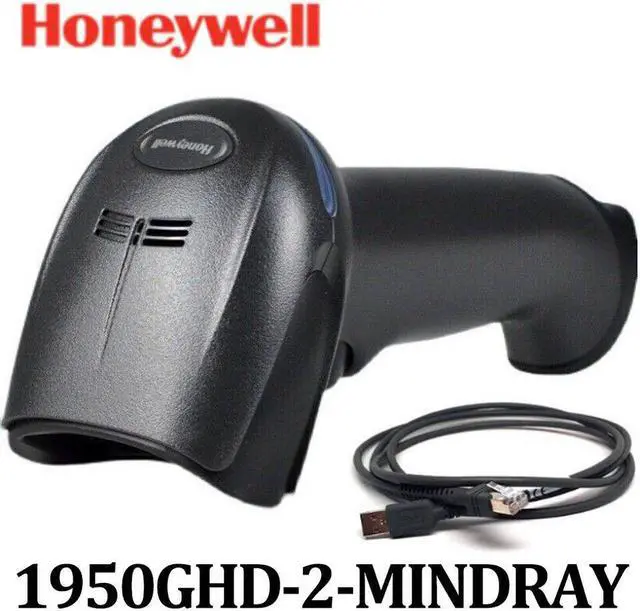 Alt view image 2 of 6 - Honeywell 1950GHD-2-MINDRAY 1D/2D  Xenon Handheld Barcode Scanner with USB Cable