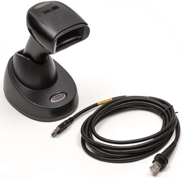 Alt view image 4 of 5 - Honeywell Xenon 1952GSR-2USB-5-A Wireless 2D Barcode Scanner with USB Cable and Cradle