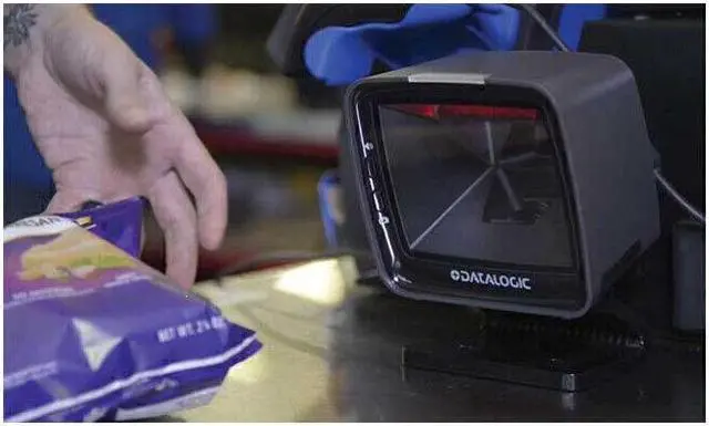 Alt view image 5 of 5 - Barcode Scanner 2D Desktop Fixed Code Reader with USB Cable M3410-010200-00604