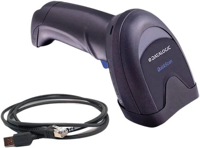 Alt view image 4 of 4 - Handheld Barcode Scanner QuickScan QW2520-BKK1 1D/ 2D Code Reader with USB Cable