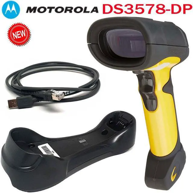 Main image of DS3578-DP2F005WR Bluetooth Wireless 1D/2D USB Barcode Scanner with USB Cable and Cradle DS3578-DP