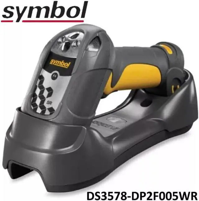 Main image of Rugged Cordless Barcode Scanner DS3578-DP2F005WR1D/2D Imager Handheld Code Reader with USB Cable and Cradle DS3578-DP