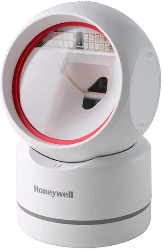 Alt view image 2 of 6 - Honeywell HF680-R0-2USB-G 2D Desktop Area-imaging Barcode Scanner with USB Cable-White