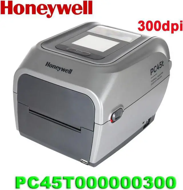 Main image of Honeywell PC45T000000300 300dpi Direct Thermal and Thermal Desktop Printer Barcode Label Printer USB Interface
