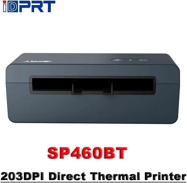 Main image of iDPRT 203DPI Wireless Label Printer Bluetooth USB Direct Thermal Printer 1D/2D 4IPS SP460BT
