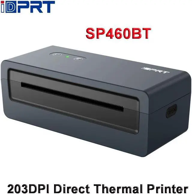 Main image of iDPRT 1D/2D Barcode Wireless Label Printer 203DPI Bluetooth USB Direct Thermal Printer SP460BT 4IPS High Speed