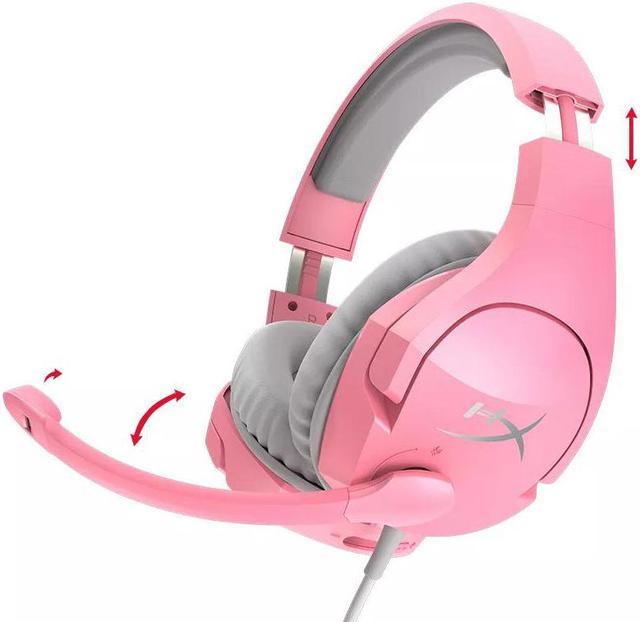 Kingston HyperX Pink E-sports Gaming Headset with Microphone Mic For PC PS4 Xbox Mobile - Newegg.com