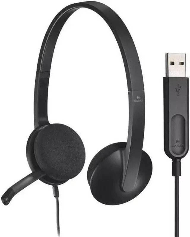 Main image of Logitech H340 Gaming Headset Computer Headset With Microphone For Windows Mac OS Chrome OS For Game Office Home Headphones