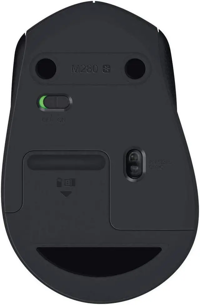 Alt view image 3 of 4 - Logitech M280 Wireless Optical Mouse 2.4GHz 3 Buttons Receiver Cordless Mice for PC Computer Office Home