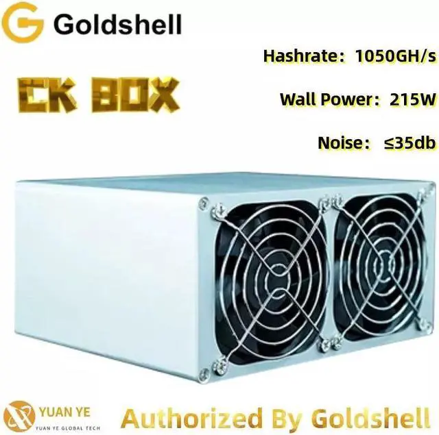 Main image of Goldshell CK-BOX 1050GH/S(with psu) CKB Mining Machine Low noise Small&simple Home Mining Home Riching