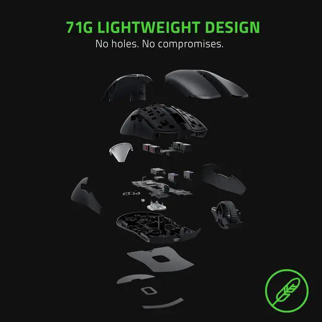 Alt view image 6 of 7 - Razer Viper 8KHz Ultralight Ambidextrous Wired Gaming Mouse: 20,000 DPI Optical Senso - Fastest Gaming Switches - Chroma RGB Lighting - 8 Programmable Buttons - 8000Hz HyperPolling - Classic Black