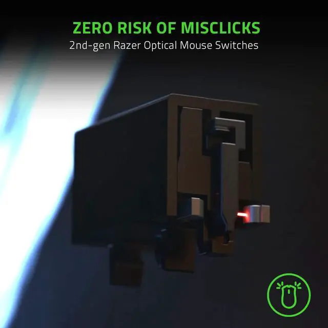 Alt view image 4 of 7 - Razer Viper 8KHz Ultralight Ambidextrous Wired Gaming Mouse: 20,000 DPI Optical Senso - Fastest Gaming Switches - Chroma RGB Lighting - 8 Programmable Buttons - 8000Hz HyperPolling - Classic Black