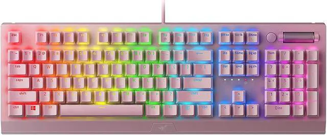 Alt view image 2 of 6 - Razer BlackWidow V3 Mechanical Gaming Keyboard: Green Mechanical Switches - Tactile & Clicky - Chroma RGB Lighting - Compact Form Factor - Programmable Macro Functionality - Quartz