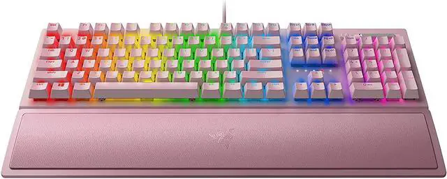 Alt view image 6 of 6 - Razer BlackWidow V3 Mechanical Gaming Keyboard: Green Mechanical Switches - Tactile & Clicky - Chroma RGB Lighting - Compact Form Factor - Programmable Macro Functionality - Quartz