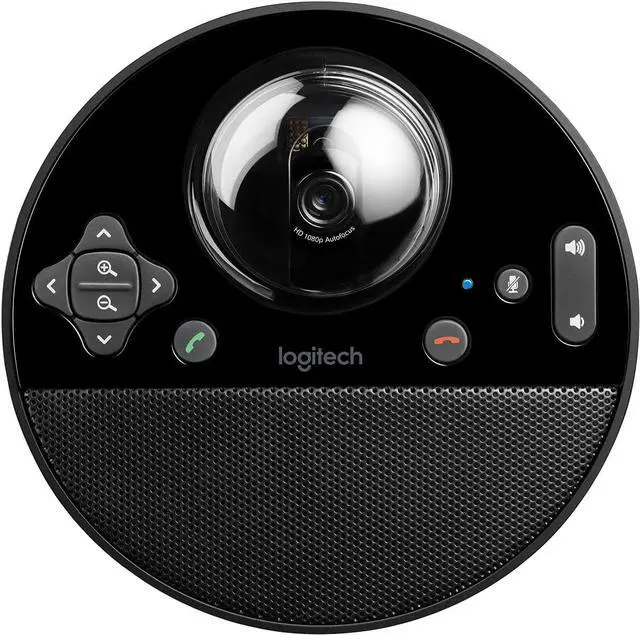 Alt view image 7 of 7 - Logitech Conference Cam BCC950 Video Conference Webcam, HD 1080p Camera with Built-In Speakerphone