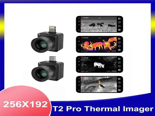 Alt view image 2 of 7 - Xinfrared T2 Pro Thermal Imager Hunting Camera Outdoor Search 1579m Infrared Night Vision Mobile iPhone  iOS,Not compatible with iphone 15