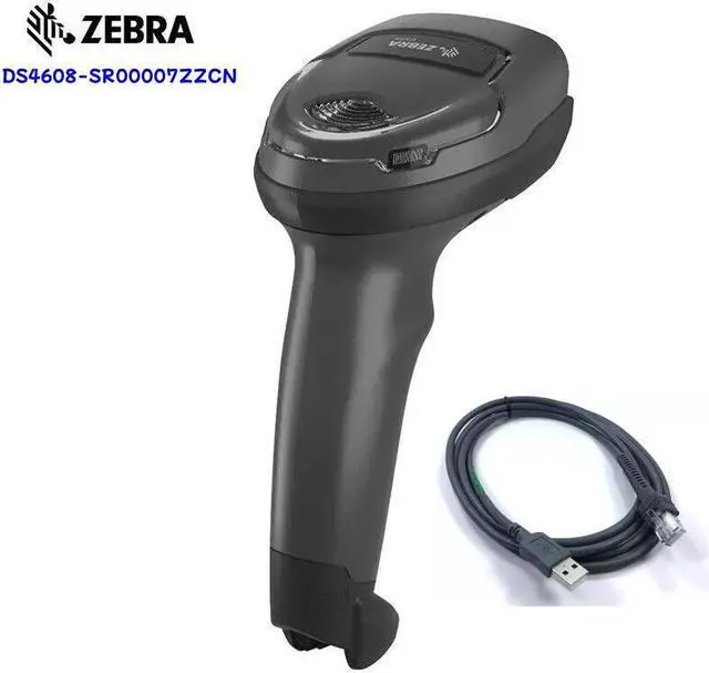 Main image of Barcode Scanner DS4608-SR00007ZZCN Corded 1D 2D Handheld Bar Code Reader with USB Cable