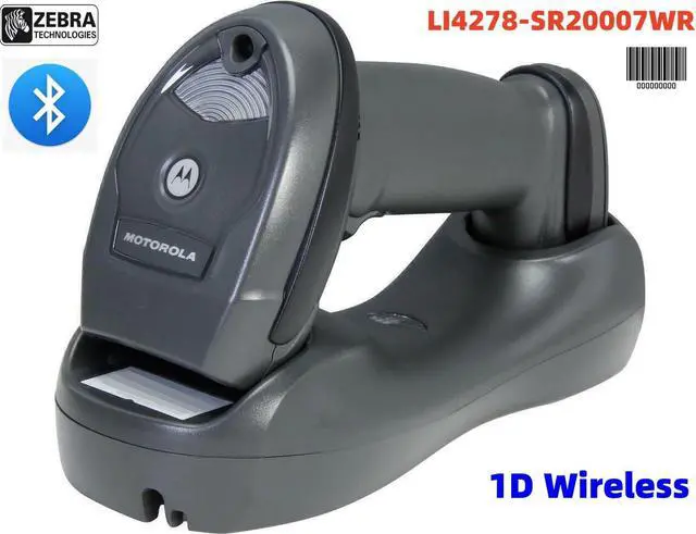 Main image of QR Code Reader LI4278-SR20007WR USB Wireless Handheld 1D Barcode Scanner with Cradle